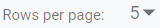 9. Rows per page