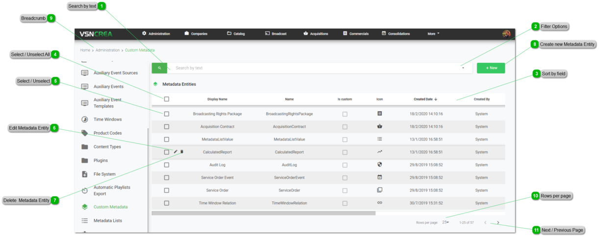 Custom Metadata