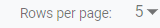 10. Rows per page