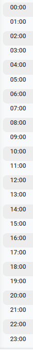 12. Day Hours