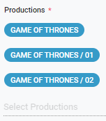 8. Produtions