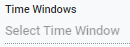 9. Time Windows