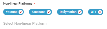 1. Select Non-linear Platforms