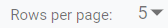 10. Rows per page