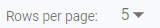10. Rows per page